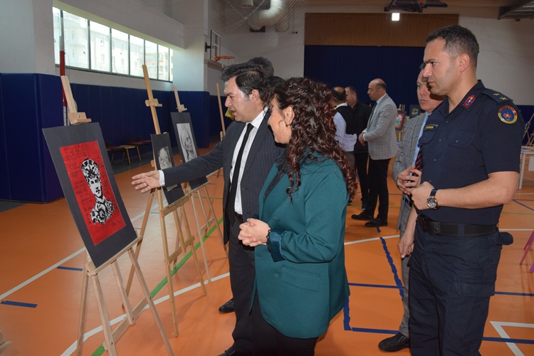 Giresun Espiye'de resim sergisi açıldı