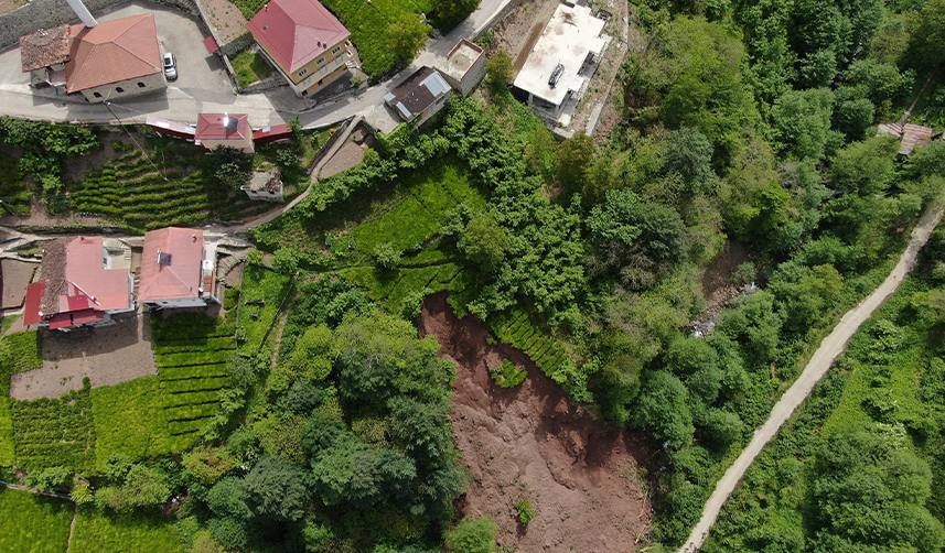 Trabzon'da 27 yıl sonra heyelan tehlikesini yeniden hatırladılar