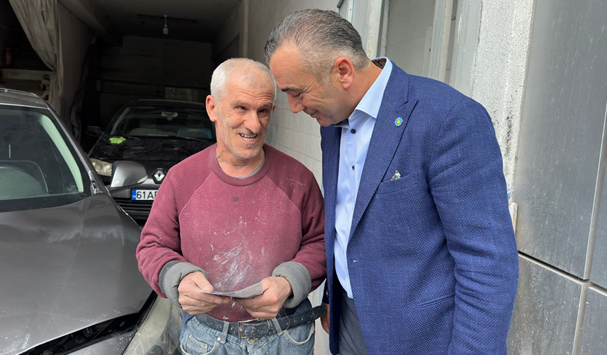İYİ Parti Trabzon Milletvekili adayı Yavuz Aydın'dan 1 Mayıs ziyareti