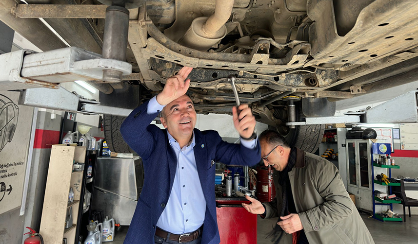 İYİ Parti Trabzon Milletvekili adayı Yavuz Aydın'dan 1 Mayıs ziyareti