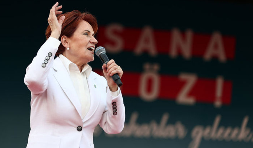 İYİ Parti lideri Meral Akşener, Giresun'da seçmenlere seslendi