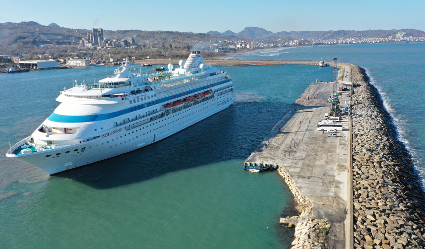 Kruvaziyer turizmi Ordu’yu sevdi