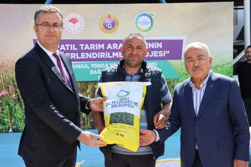 Ordu’da tarım atağı! 4 yılda 26 bin 750 dekar atıl arazi üretime açıldı