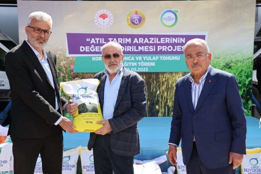 Ordu’da tarım atağı! 4 yılda 26 bin 750 dekar atıl arazi üretime açıldı