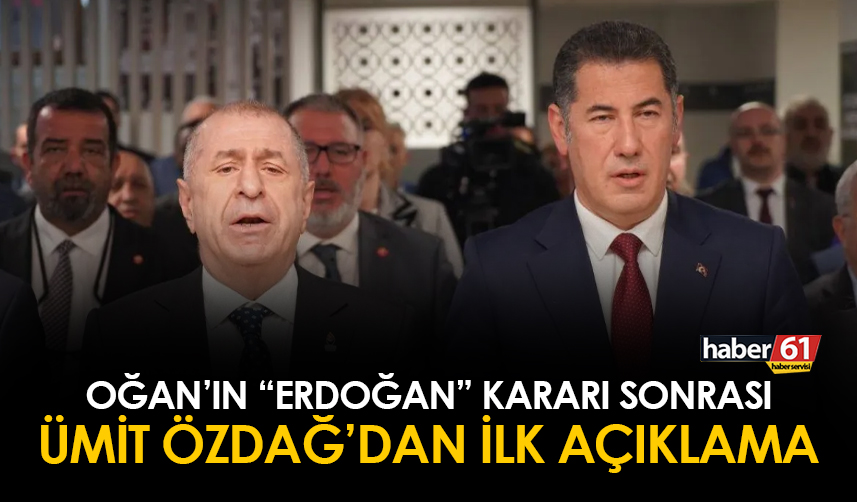 ÖZDAĞDAN DESTEK KARARI SONRASI İLK AÇIKLAMA