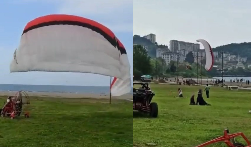 Ordu’da paramotor kazası: 2 yaralı