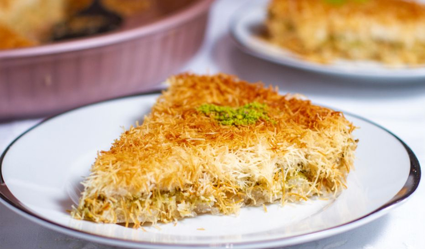 Tepside kadayıf nasıl yapılır? Lezzetli kadayıf tarifi