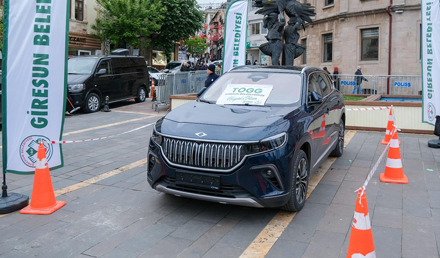 TOGG Giresun Belediyesi filosunda