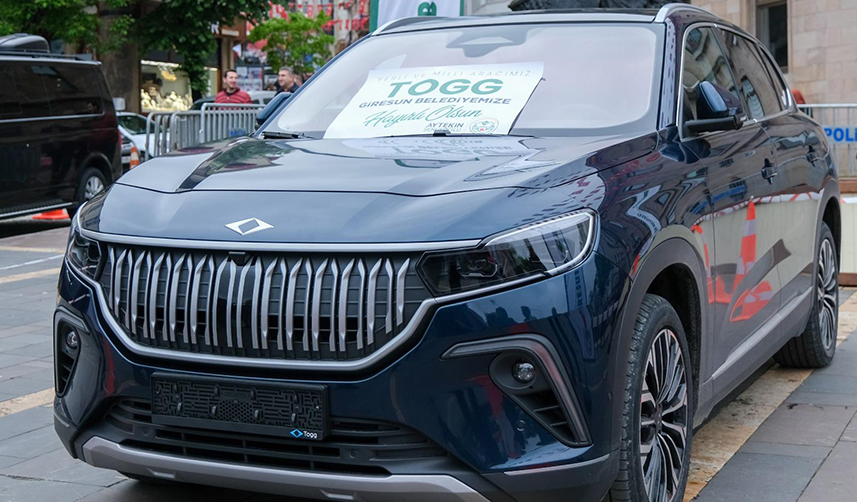 TOGG Giresun Belediyesi filosunda