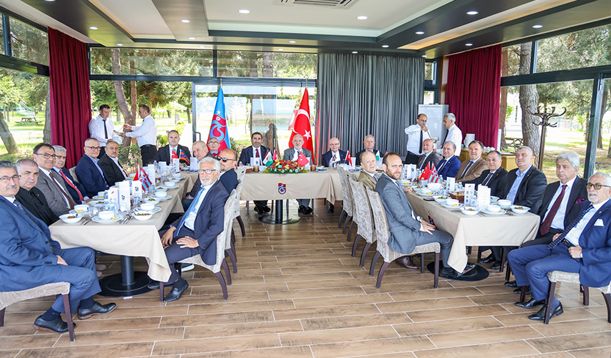 Trabzon şampiyon kulüplerin divan başkanlarına ev sahipliği yaptı