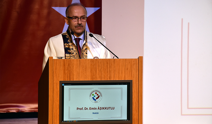 Trabzon Üniversitesinin 5. kuruluş yıl dönümü kutlandı