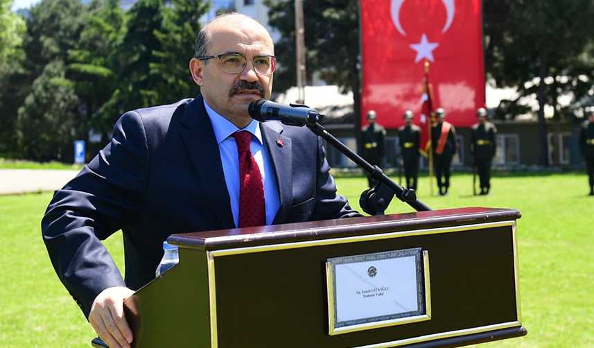 Trabzon'da engelli gençler temsili askerlik yaptı