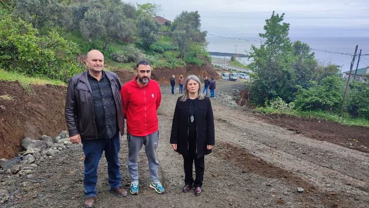 Trabzon'da Güney Çevre Yolu nöbeti! Sibel Suiçmez “Böyle bir hukuksuzluk olamaz (4)