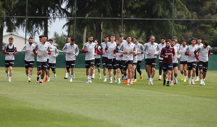 Trabzonspor'da Fatih Karagümrük maçı hazırlıkları sürüyor