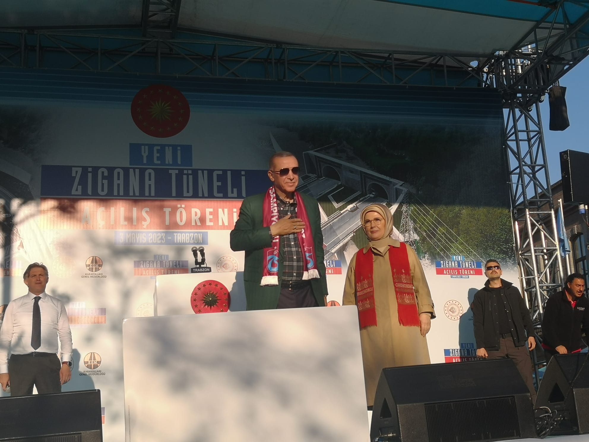 Cumhurbaşkanı Erdoğan Trabzon'da 