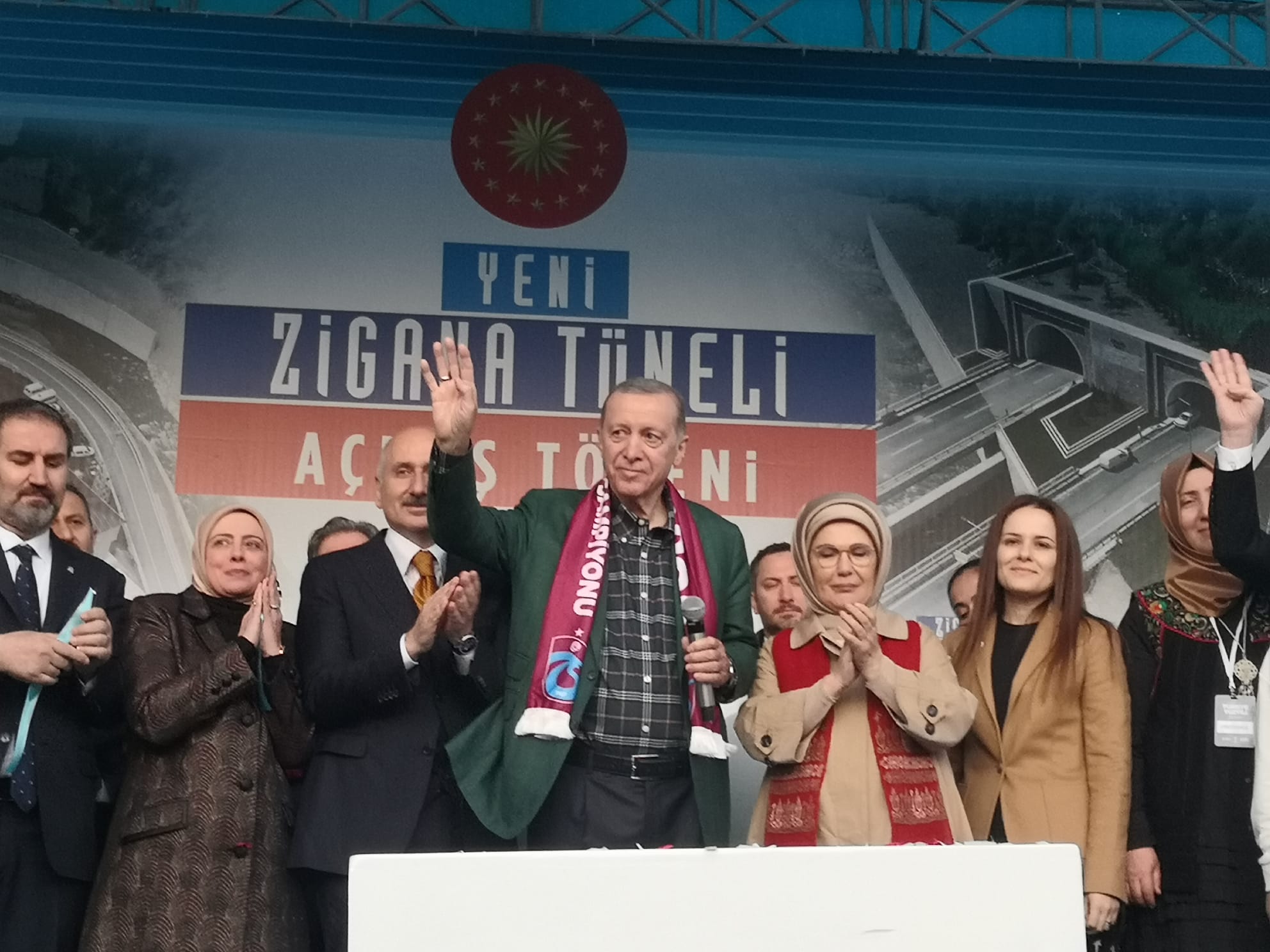 Cumhurbaşkanı Erdoğan Trabzon'da 