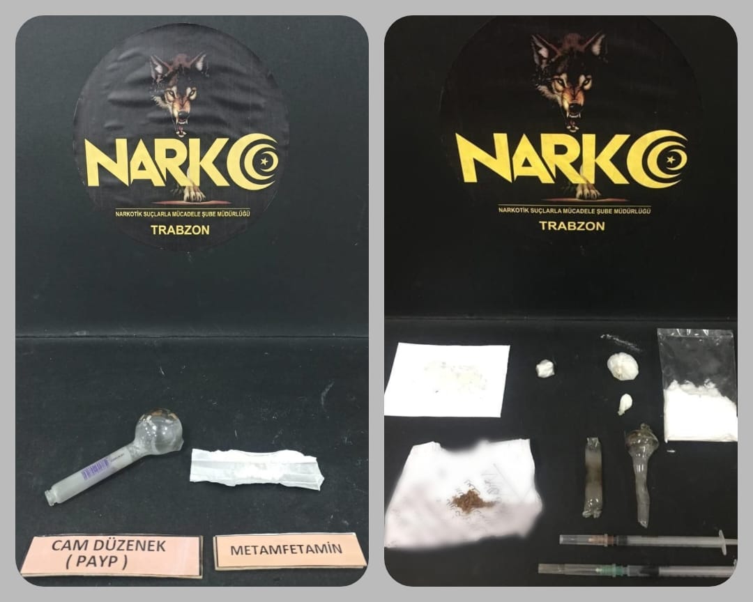 Trabzon'da narkotik operasyonu! 13 şahıs yakalandı 
