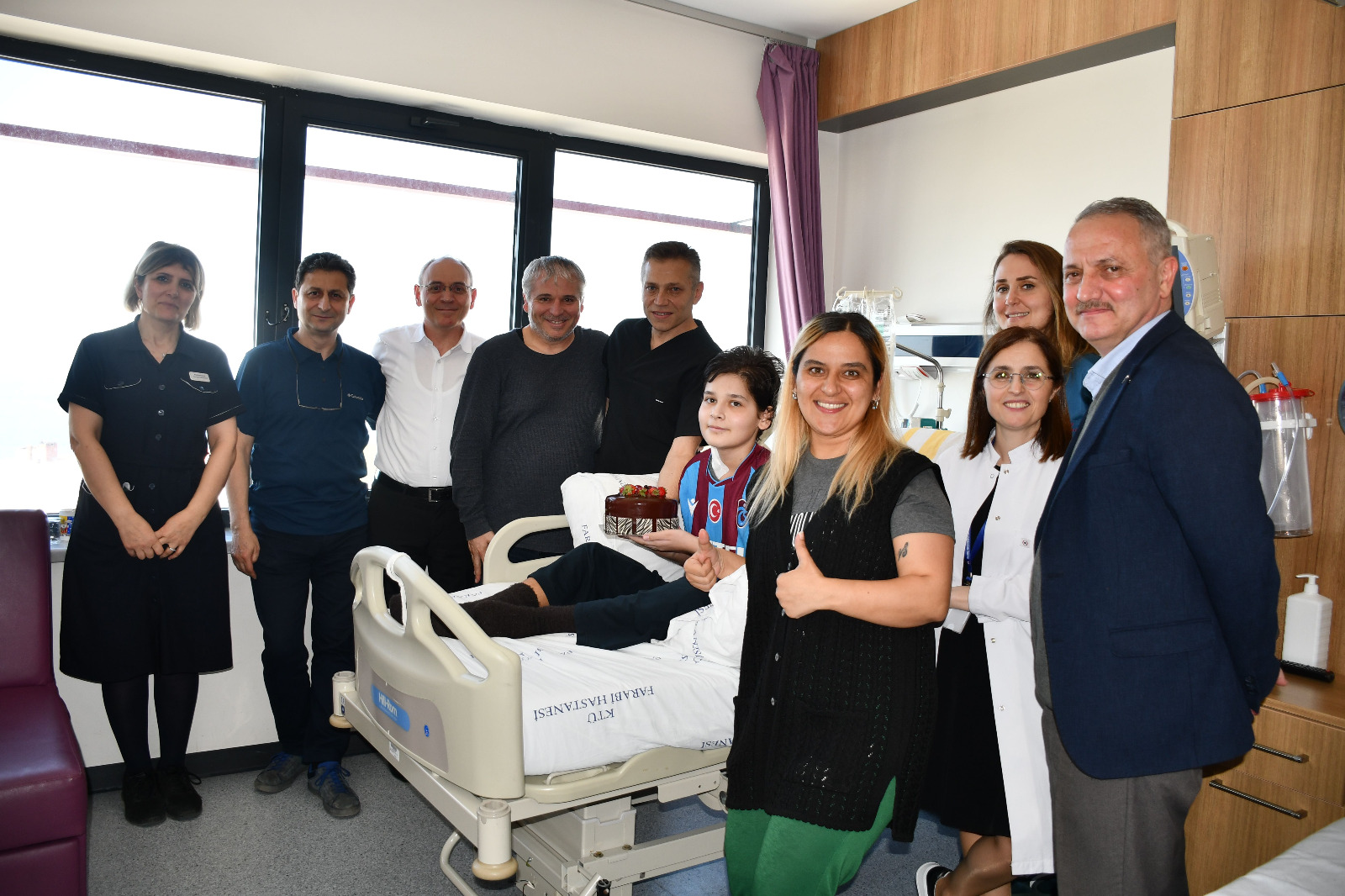 Trabzon'da şifa buldu, Trabzonsporlu oldu