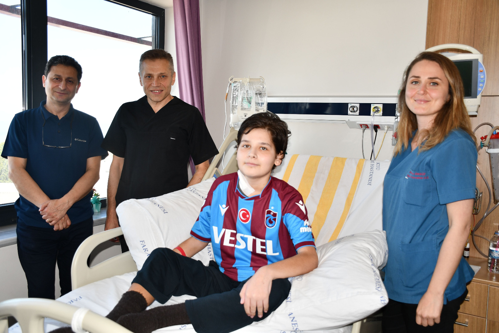 Trabzon'da şifa buldu, Trabzonsporlu oldu