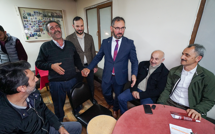 Yeniden Refah Partisi Trabzon Milletveili adayı Süleyman Pulat Hayr yolunda refah  (5)