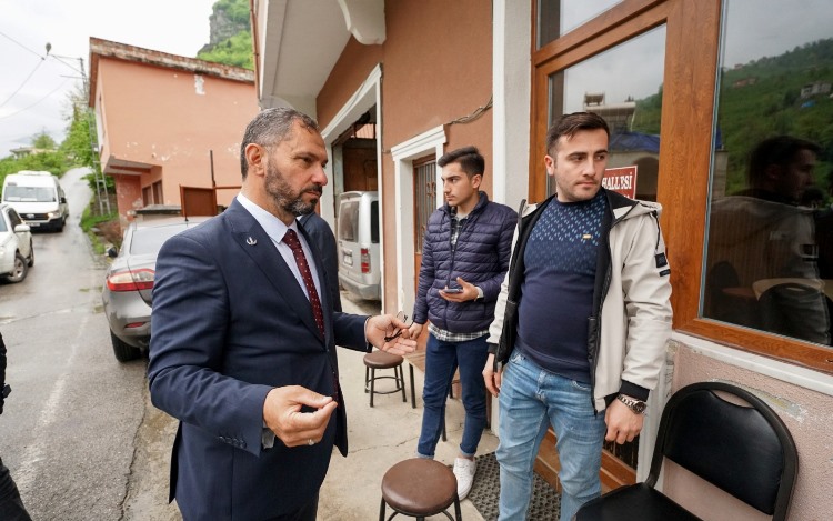 Yeniden Refah Trabzon sahada hız kesmiyor