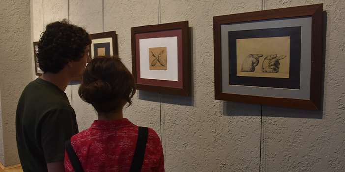 "El İşaretleri" adlı grafik sergisi Trabzon'da açıldı