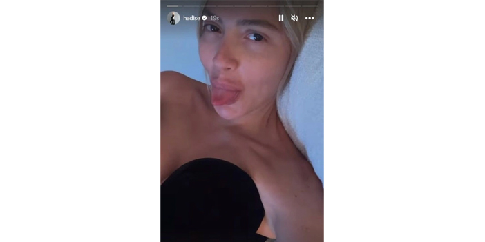 Hadise'nin cesur pozlarına yorum yağdı! 