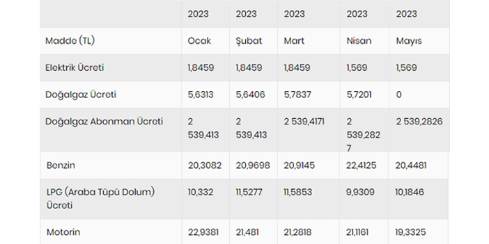 TÜİK Mayıs ayı enflasyon verilerini açıkladı