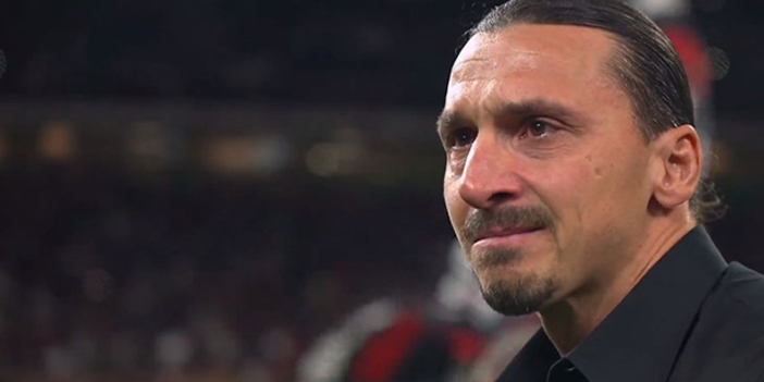 Zlatan İbrahimovic futbolu bıraktı! 'Godbye'