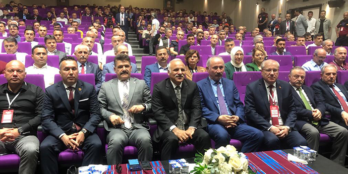 Trabzon’da itfaiye istişare toplantısı! İtfaiye ekipmanları tanıtıldı