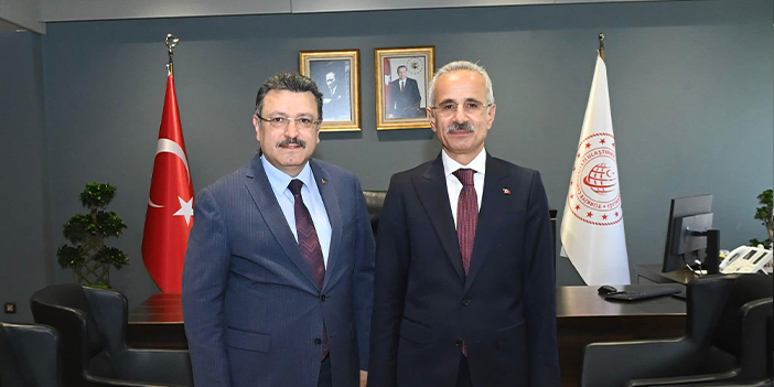 Başkan Genç'ten yeni bakanlara tebrik ziyareti