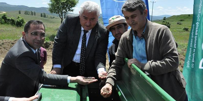 Gümüşhane’de buğday ekim sezonu başladı