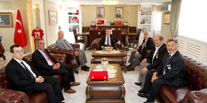 Türkiye Harp Malulü Gaziler Şehit Dul ve Yetimler Derneği'nden Gümüşhane'ye ziyaret