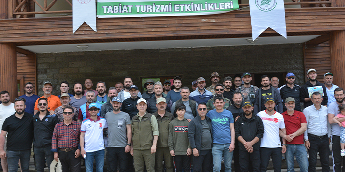 Uzungöl'de Geleneksel Alabalık Avlama Yarışması düzenlendi