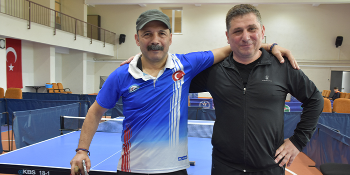 "Yürüyemezsin" dedikleri Trabzonlu masa tenisinde final hedefi koydu