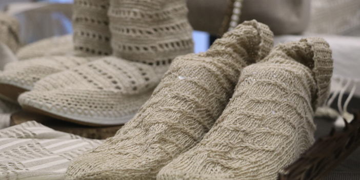 Rize Bezinden yapılan kıyafetler defilede sergilendi