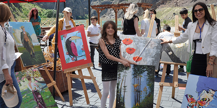 Artvin'de sanat festivali düzenlendi