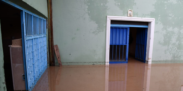 Giresun'da sağanak hasara neden oldu
