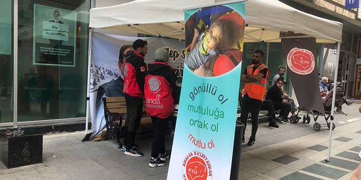 ANDA Derneği Trabzon’da ihtiyaç duyulan her yerde!