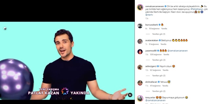 Survivor şampiyonu Cemal Can Canseven sunucu oldu!