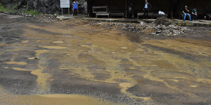 Giresun'da sağanak yağış olumsuz etkiledi