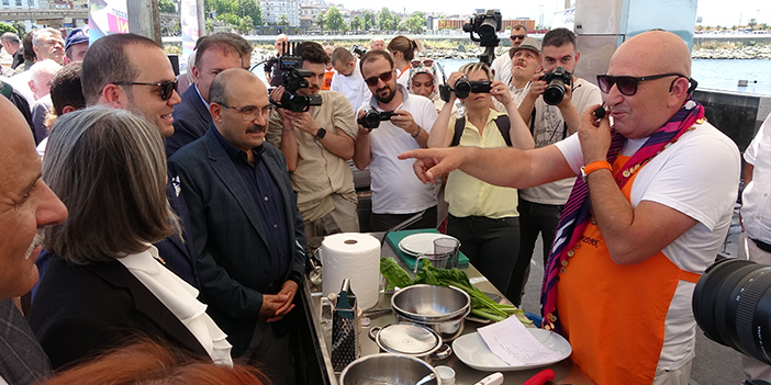 Trabzon'da  Türk Somon Festivali yapıldı! 