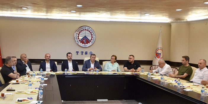 Trabzon TSO'da bayramlaşma töreni