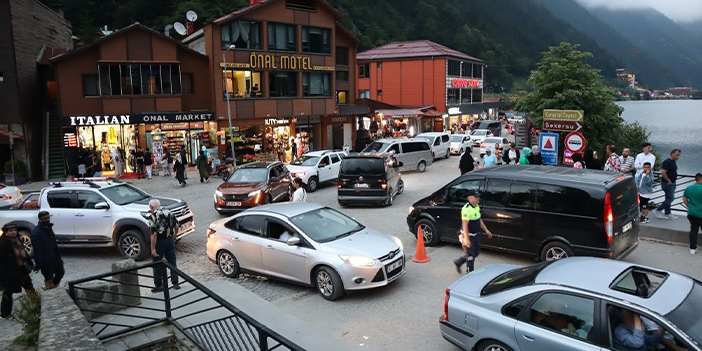 Uzungöl’de Kurban Bayramı tatili yoğunluğu