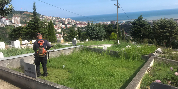 Trabzon Büyükşehir Belediyesi bayramda da görev yaptı