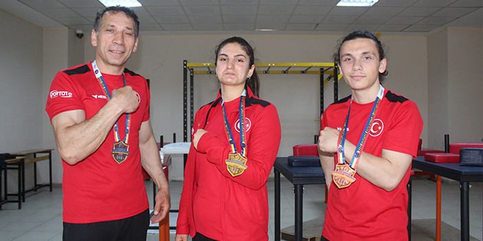 Avrupa şampiyonu milli sporcu Cansu'nun yeni hedefi dünya şampiyonluğu