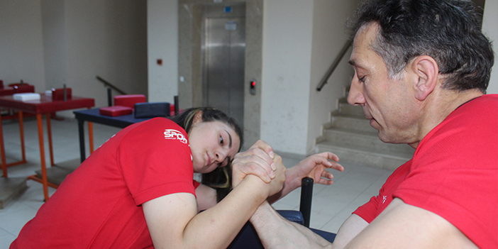 Avrupa şampiyonu milli sporcu Cansu'nun yeni hedefi dünya şampiyonluğu