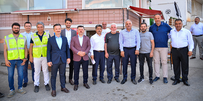 Trabzon'da dev içme suyu projesi tam gaz devam