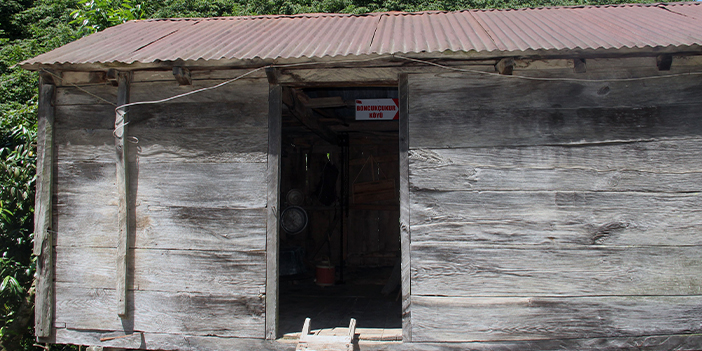 Giresun'da atalarından kalma serenderi müzeye çevirdi