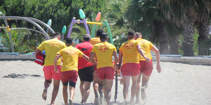 Samsun'da cankurtaranlardan nefes kesen tatbikat